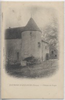 23  -   AUZANCES  -  CHATEAU DE FARGES  - Plan Assez Rare - Auzances