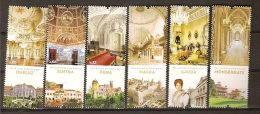 Portugal ** & Palácios De Portugal 2012 - Unused Stamps