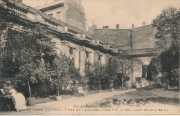 ( CPA PARIS 7 )  MAISON DE SANTÉ VELPEAU -  7, Rue De La Chaise -  Vue De L'Ancienne Chapelle  - - Arrondissement: 07