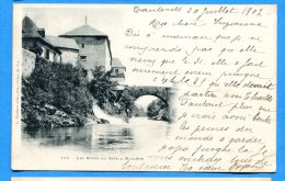 FR200, Les Bords Du Gave à Mauléon, 105, Précurseur, Circulée 1902 - Mauleon Barousse