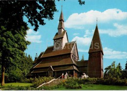 Goslar - Hahnenklee - Nordische Stabholzkirche - Wooden Church - Germany - 1991 Gelaufen - Goslar