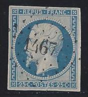 Timbre N°10 Oblitéré - 1852 Louis-Napoleon