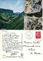 CPM Le VERCORS .38 .La Route Des Grands Goulets .1969. - Saint-Vérand