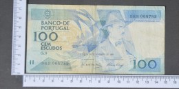 PORTUGAL  100  ESCUDOS  1988     -    (Nº11409) - Portugal