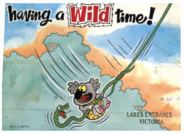 (425) Australia - VIC - Cartoon Koala At Lake Entrance - Gippsland