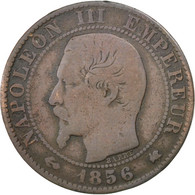 Monnaie, France, Napoleon III, Napoléon III, 5 Centimes, 1856, Bordeaux, B+ - 5 Centimes