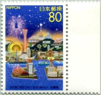 N° Michel 3111A (YT 2982) - Timbre Du Japon (MNH) (2001) - Préfecture Yogo Kobe - Harbour By Night (JS) - Nuevos