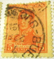 Argentina 1917 General San Martin 5c - Used - Gebraucht