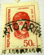 Argentina 1973 General San Martin 50c - Used - Gebraucht