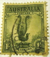 Australia 1932 Lyrebird 1s - Used - Oblitérés