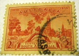 Australia 1936 The 100th Anniversary Of South Australia 2d - Used - Usados