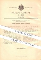 Original Patent - Friedrich Keil In Arnstadt I.Th. , 1900 , Leisten Für Schuhwaren , Schuhe , Schuster , Orthopädie !!! - Arnstadt