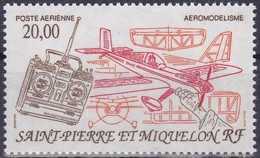 Timbre Aérien Neuf** - L´aéromodélisme - N° 71 (Yvert) - Saint-Pierre Et Miquelon 1992 - Ongebruikt