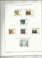 VATICANO VATIKAN VATICAN YEAR ANNATA NUOVA 1977 MNH COMPRESI I FOGLI MARINI - Années Complètes