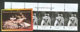 POLAND 2005 ZOOLOGICAL GARDENS BOOKLET MNH - Postzegelboekjes