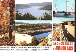 CARTE POSTALE DES ENVIRONS D ORGELET - LAC ET BARRAGE DE VOUGLANS - Orgelet