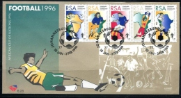 South Africa RSA 1996 FDC African Cup Of Nations Soccer Football Sports Game Stamps SG898-902 Rare Collection - Copa Africana De Naciones