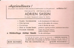 Buvard Adrien SASSIN Produits Vétérinaires à Avoir Toujours Sous La Main - Farm