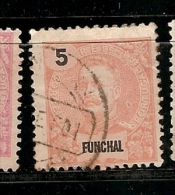 Portugal & Funchal, D. Carlos I, 1897 (14) - Funchal