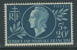 A. E. F. N° 197 X   Entraide Française Trace De Charnière Sinon TB - Neufs