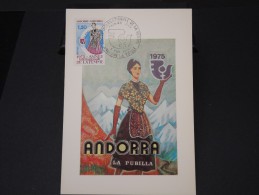 ANDORRE Français - Détaillons Collection - Petit Prix - Lot N° 5301 - Cartoline Maximum