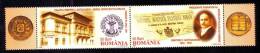 C. Butculeascu 2006 Stamps In Pair + Labels.Extra Price Face Value.Romania. - Nuovi