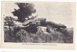 NEUVILLE De POITOU. - Dolmen De La Pierre-Levée. Cliché Pas Courant - Neuville En Poitou