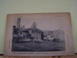 NOEUX-LES-MINES (PAS DE CALAIS) MILITARIA. LA GUERRE. LES RUINES. LA FOSSE 3BIS BOMBARDEE. - Noeux Les Mines