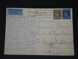 FINLANDE - Lettre Pour La France Par Avion - Détaillons Collection -  Lot N° 5422 - Lettres & Documents