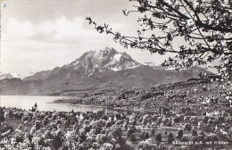 Suisse - Küssnacht A. R. Mit Pilatus - Postmarked 1957 - Küssnacht