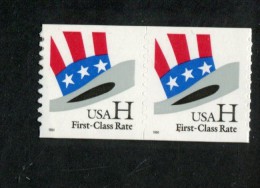 307866623 USA POSTFRIS MINT NEVER HINGED POSTFRISCH EINDWANDFREI SCOTT 3265 Uncle Sam S Hat - Rollenmarken