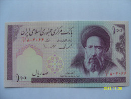 BANCONOTE   IRAN  100  RIALS    FIOR DI STAMPA - Iran