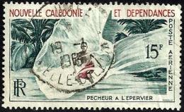 NEW CALEDONIA 15 FRANCS PERCHER A L'EPERVIER SURFING SPORT SET OF 1 UNH 1960's(?) SG251 READ DESCRIPTION !! - Usados