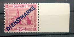 Saar DIENST 14XIV ABART**POSTFRISCH (72382 - Dienstmarken