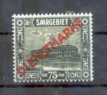 Saar DIENST 15XIX ABART**POSTFRISCH (72388 - Servizio