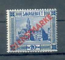 Saar DIENST 5XIX ABART**POSTFRISCH (72355 - Service