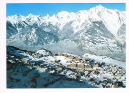 29070 ( 2 Scans ) Nendaz Station Vue D'aviob, Avec Le Grand Muveran Et La Haut De Cry - Nendaz