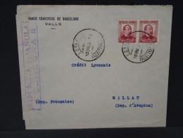ESPAGNE - Lettre Censurée - Guerre Républicaine - Détaillons Collection - Lot N° 5451 - Marques De Censures Républicaines