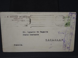 ESPAGNE - Lettre Censurée - Guerre Républicaine - Détaillons Collection - Lot N° 5453 - Marques De Censures Républicaines