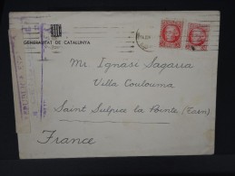 ESPAGNE - Lettre Censurée - Guerre Républicaine - Détaillons Collection - Lot N° 5456 - Republikeinse Censuur