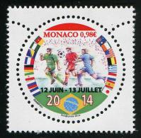 MONACO - 2014 - Coupe Du Monde De Football, Bresil 2014 - 1v Neufs // Mnh - Nuovi