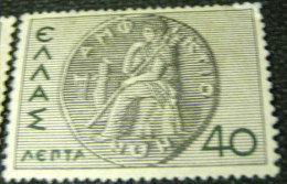 Greece 1937 Greek History 40l - Mint - Ongebruikt