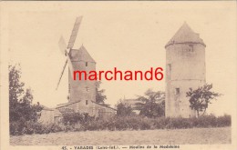 Loire Atlantique Varades Moulins A Vent De La Madeleine Editeur F Chapeau - Varades