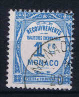 Monaco: Postage Due  Tax Mi Nr 25 Yv 27 Used - Strafport