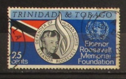 Trinidad & Tobago1965 Eleanor Roosevelt Memorial Foundation Used - Trinité & Tobago (1962-...)