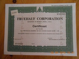 Fruehauf Corporation - Total Transportation - Transport