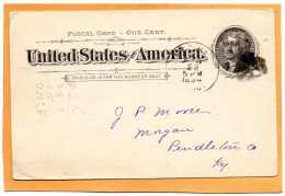 United States 1894 Card Mailed - ...-1900