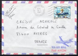 Nouvelle-Calédonie - 1981 - Lettre - Yvert N° PA 202 - Briefe U. Dokumente