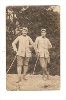 Carte Photo : 2 Soldats ( 11ème ??? Peu Lisible ! ) - Personen