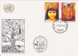 United Nations Show Card ´Sindelfingen´ - October 2012 - Indigenous Peoples - 2012 - Lettres & Documents